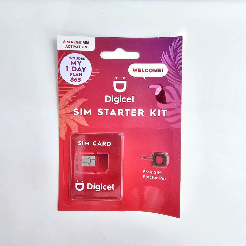 Digicel Sim Starter Kit 1 Day